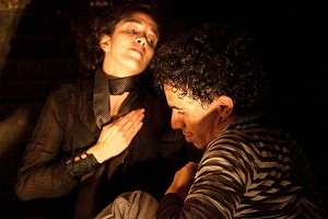 Mar&iacute;lia Amorim e Jorge Peloso contracenando em 