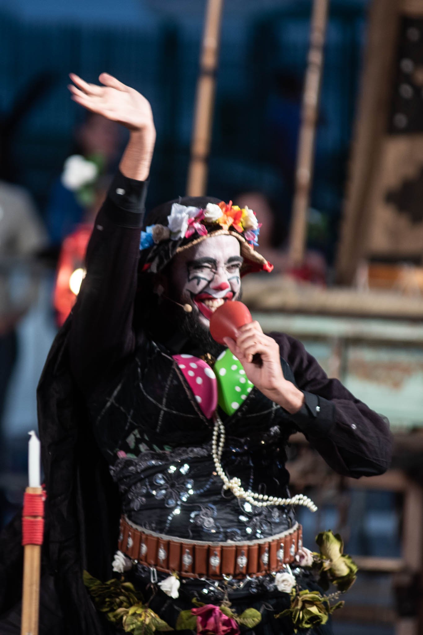 Sua Incelença, Ricardo III, do grupo Clowns de Shakespeare, por Bob Sousa