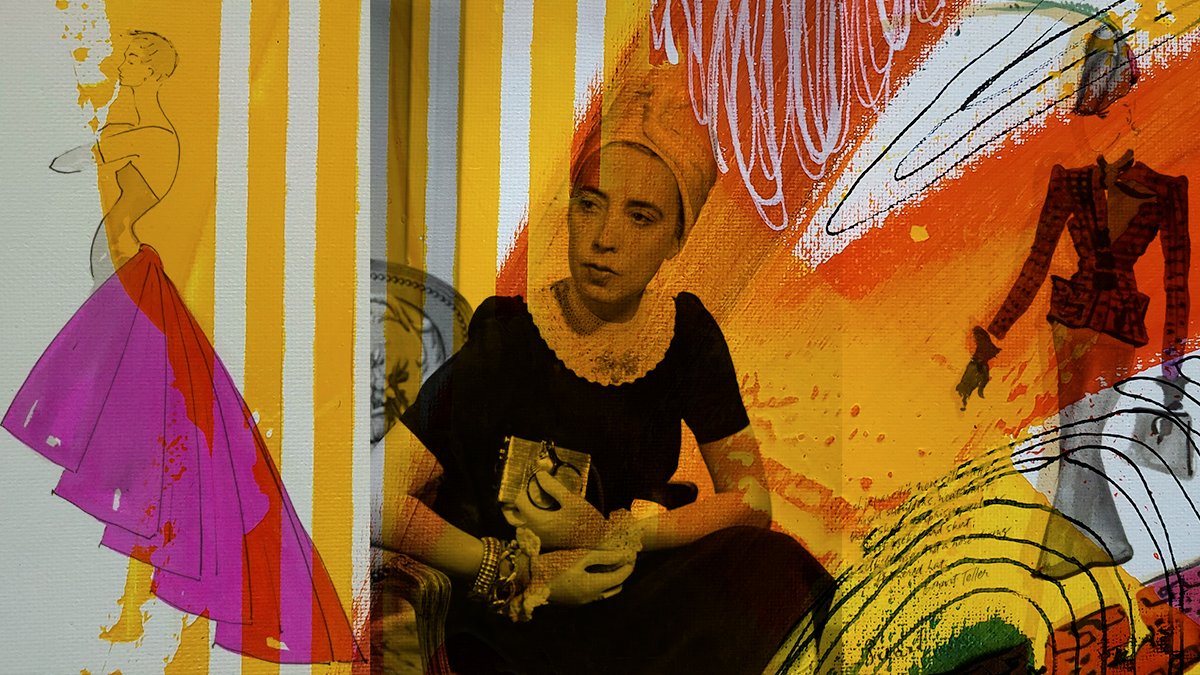 Arte gráfica do curso Moda e Arte: Perspectivas Históricas e Contemporâneas