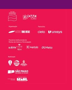 Cartaz de divulgação do prêmio Trânsitos