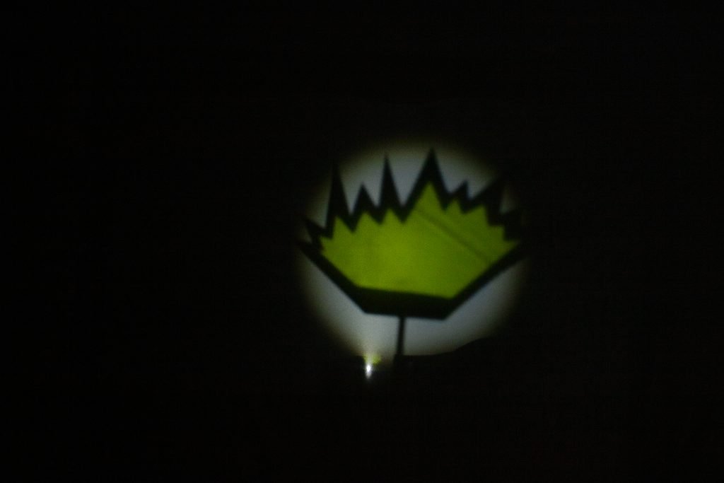 Fotografia Colorida Apresentação Teatro de Sombras da turma de Iluminação do docente Chico Turbiani