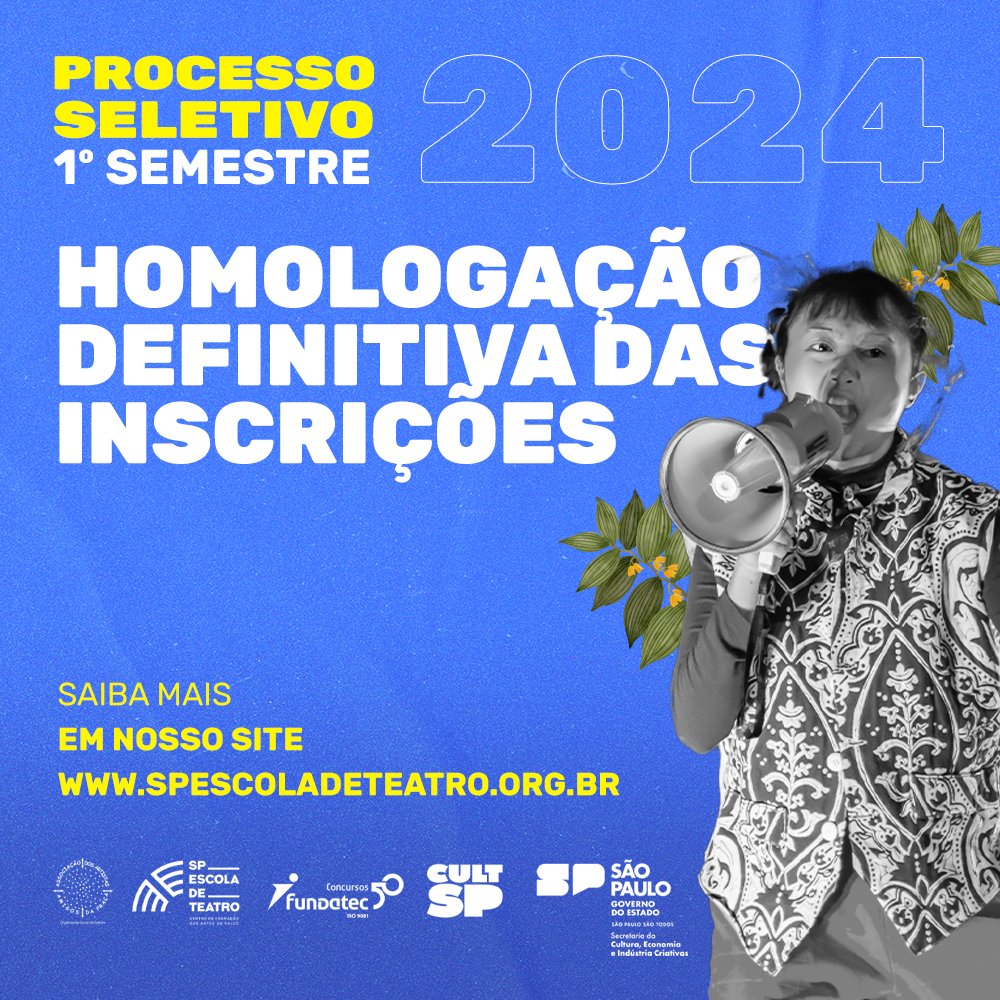 Processo Seletivo 2024/1: homologação definitiva das inscrições. | Arte: Comunicação Adaap