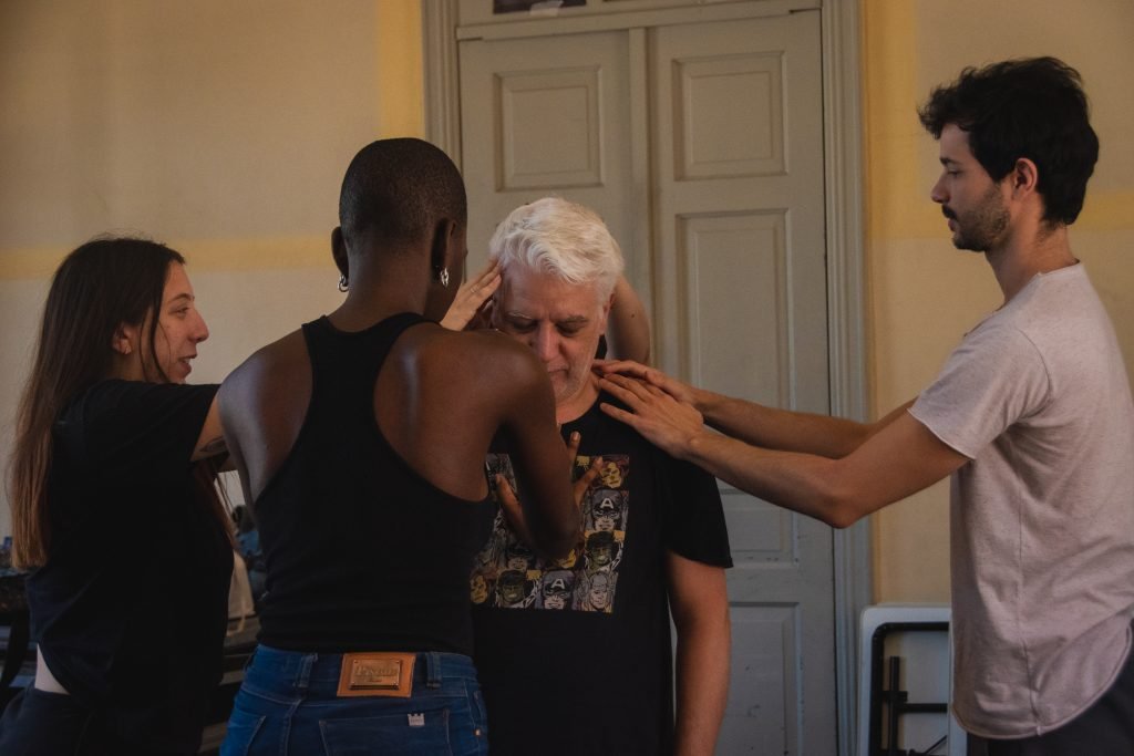 Fotografia colorida de Workshop "Corpo em Movimento" com Zuba Janaina no Brás