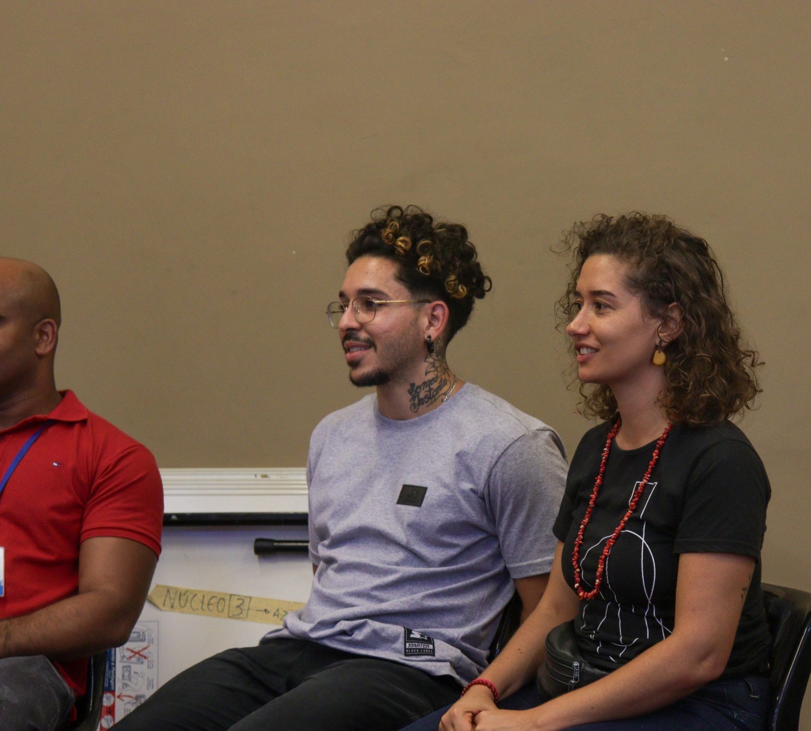 Fotografia colorida de Apresentação dos Experimentos para a Fundação Casa no Brás
