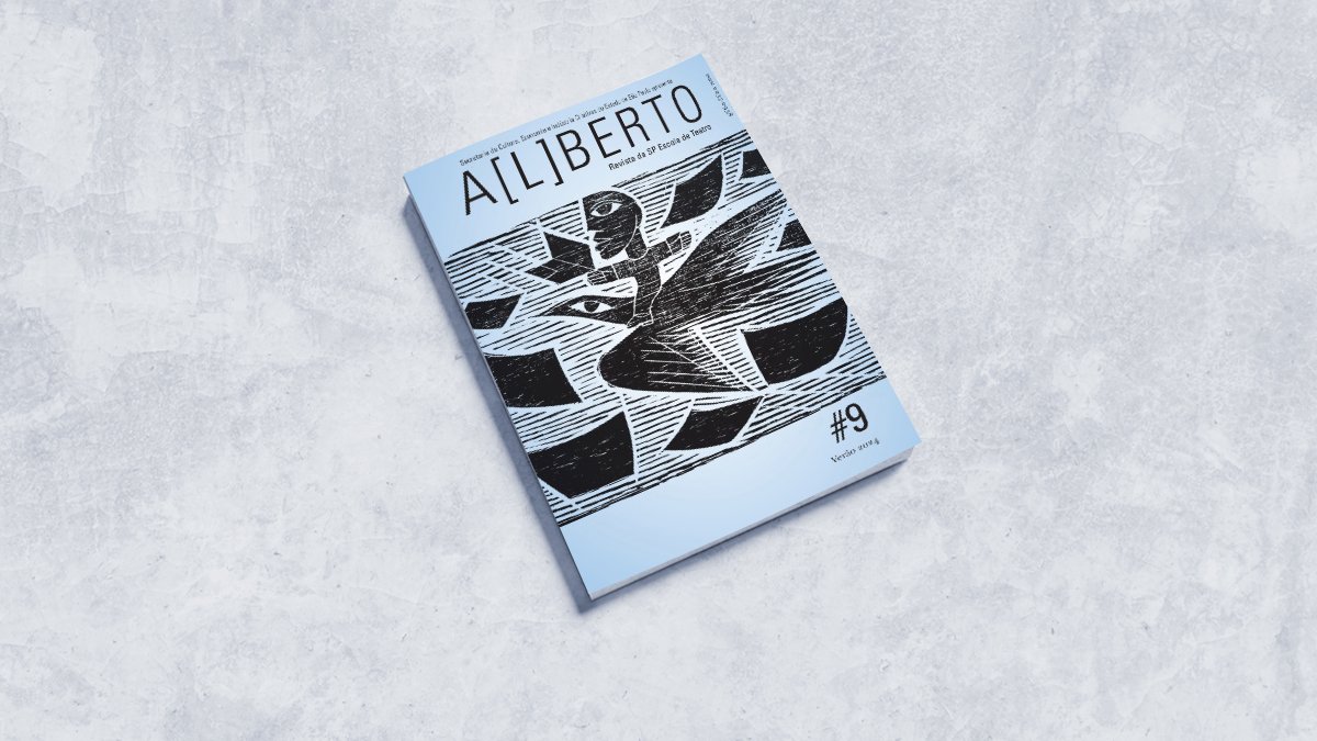 Edição 9 da Revista A[L]BERTO, da SP Escola de Teatro: lançamento do Selo Lucias.