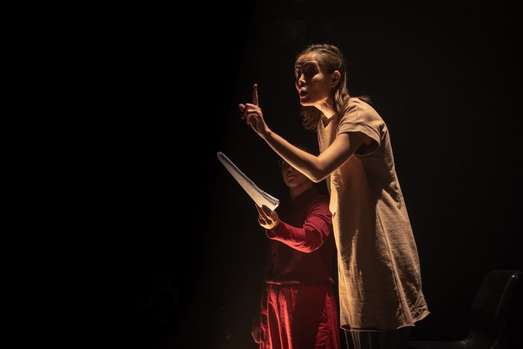 Leitura dramática da peça "CAMILO", na unidade Roosevelt da SP Escola de Teatro. (4/3/2024). | Foto: Rodrigo Reis