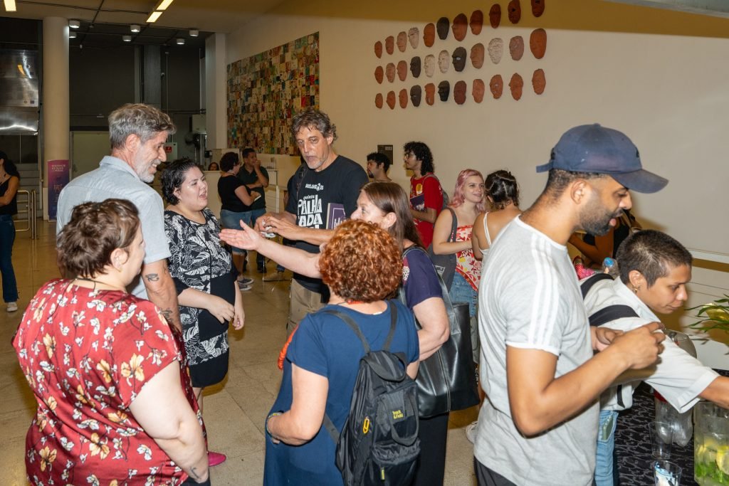 Lançamento do livro "A Estátua de Sal de Sodoma", de Alberto Guzik, na unidade Roosevelt da SP Escola de Teatro. (20/03/2024) | Foto por @AndreStefano