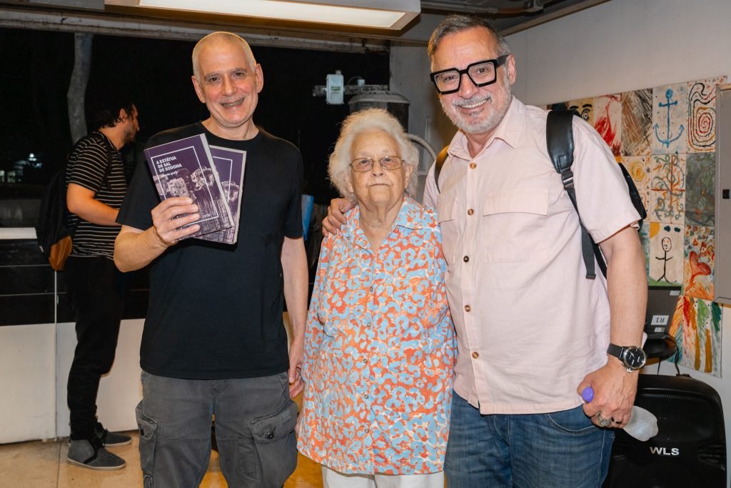 Lançamento do livro "A Estátua de Sal de Sodoma", de Alberto Guzik, na unidade Roosevelt da SP Escola de Teatro. (20/03/2024) | Foto por @AndreStefano