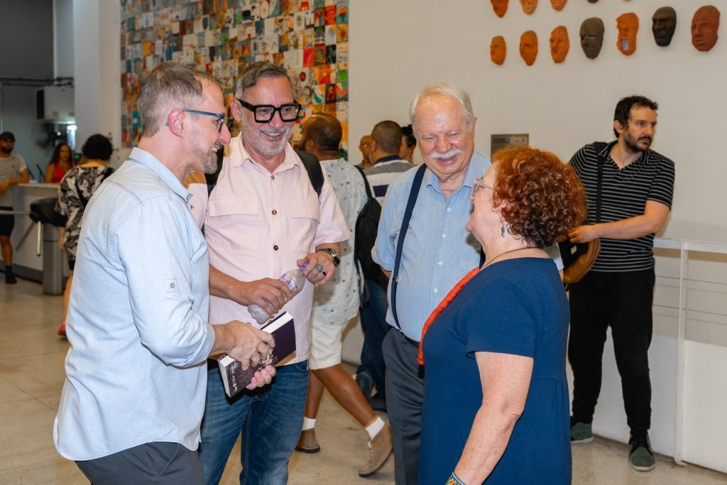 Lançamento do livro "A Estátua de Sal de Sodoma", de Alberto Guzik, na unidade Roosevelt da SP Escola de Teatro. (20/03/2024) | Foto por @AndreStefano
