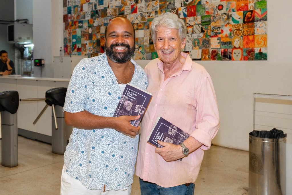 Lançamento do livro "A Estátua de Sal de Sodoma", de Alberto Guzik, na unidade Roosevelt da SP Escola de Teatro. (20/03/2024) | Foto por @AndreStefano