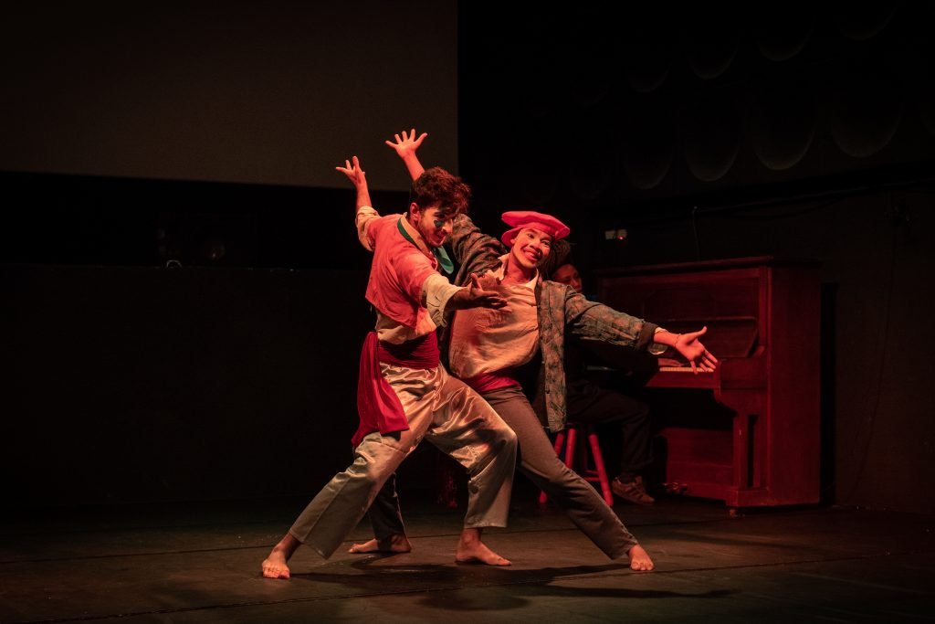 Apresentação no segundo dia da Mostra de Microcenas dos estudantes de Direção da SP Escola de Teatro. (25/5/2024). | Foto: Rodrigo Reis