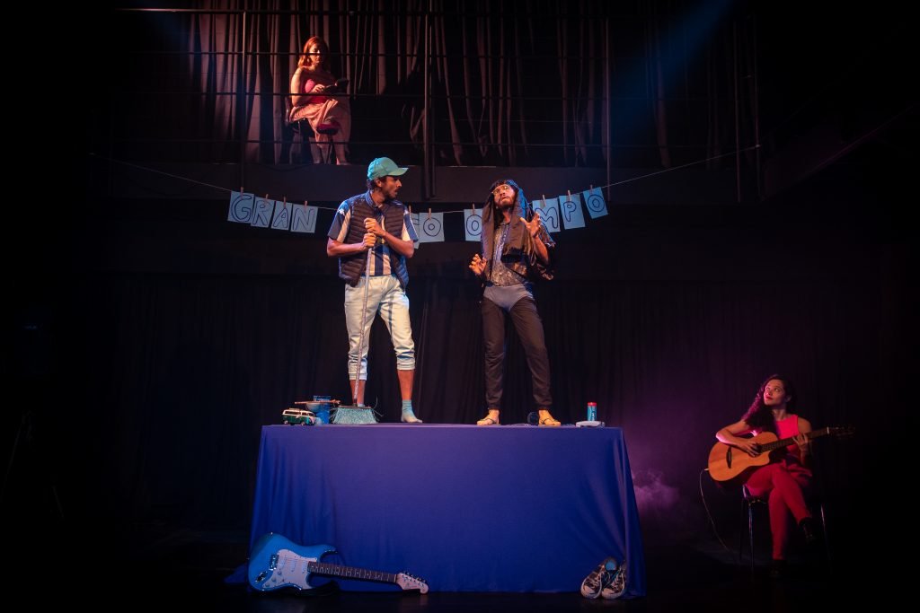 Apresentação no segundo dia da Mostra de Microcenas dos estudantes de Direção da SP Escola de Teatro. (25/5/2024). | Foto: Rodrigo Reis
