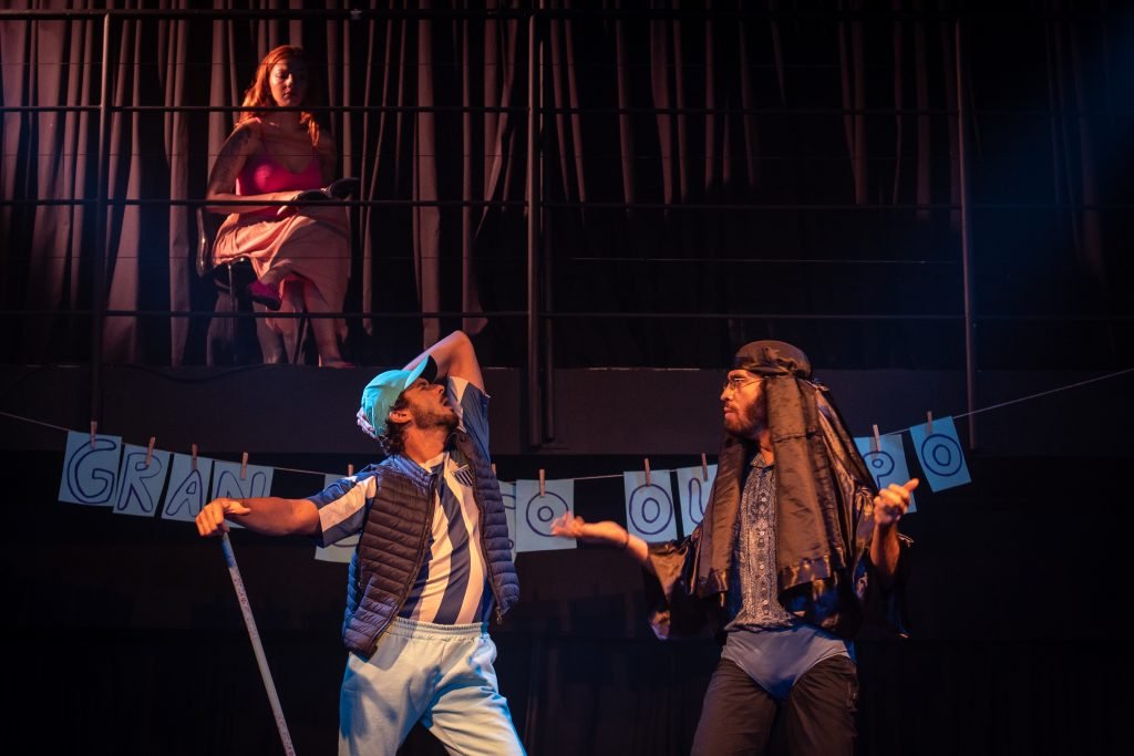 Apresentação no segundo dia da Mostra de Microcenas dos estudantes de Direção da SP Escola de Teatro. (25/5/2024). | Foto: Rodrigo Reis