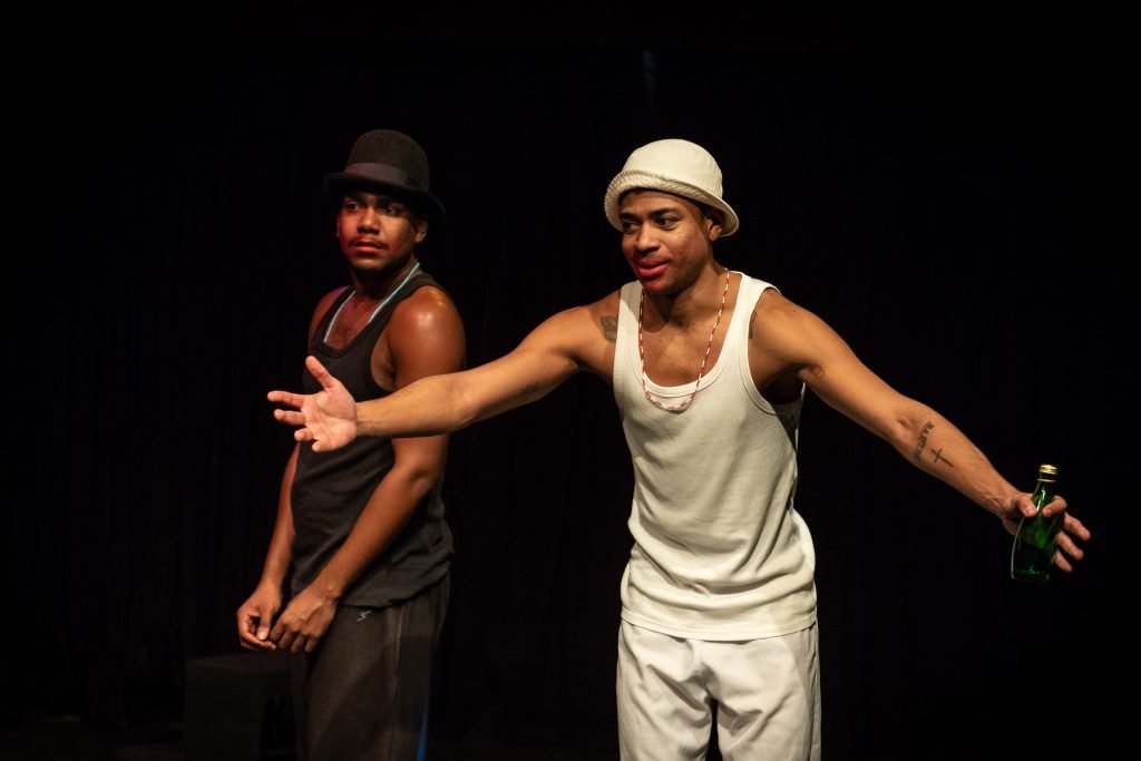 Apresentação no segundo dia da Mostra de Microcenas dos estudantes de Direção da SP Escola de Teatro. (25/5/2024). | Foto: Rodrigo Reis