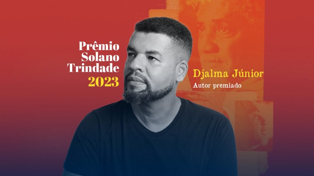 Djalma Júnior: dramaturgo foi um dos vencedores do Prêmio Solano Trindade 2023, da SP Escola de Teatro. | Divulgação/Comunicação Adaap