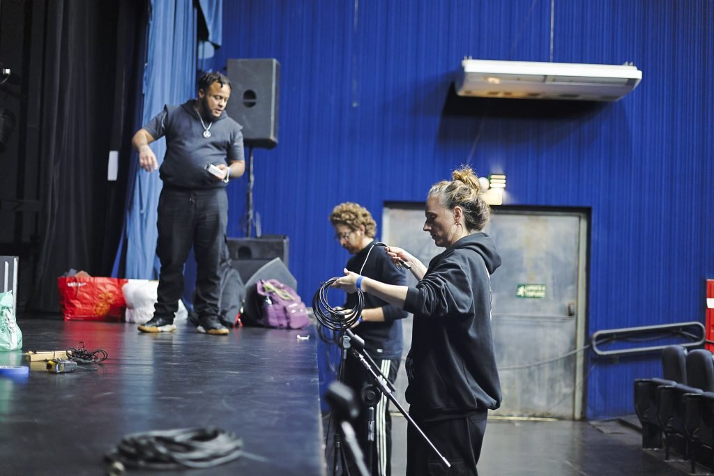 Mostra de Circulação: SP Escola de Teatro em Mongaguá (SP), promovendo uma oficina e apresentações de estudantes. (12/07/2024) | Foto: Clara Silva