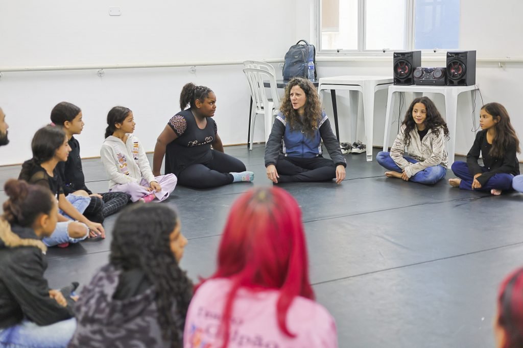 Mostra de Circulação: SP Escola de Teatro em Mongaguá (SP), promovendo uma oficina e apresentações de estudantes. (12/07/2024) | Foto: Clara Silva