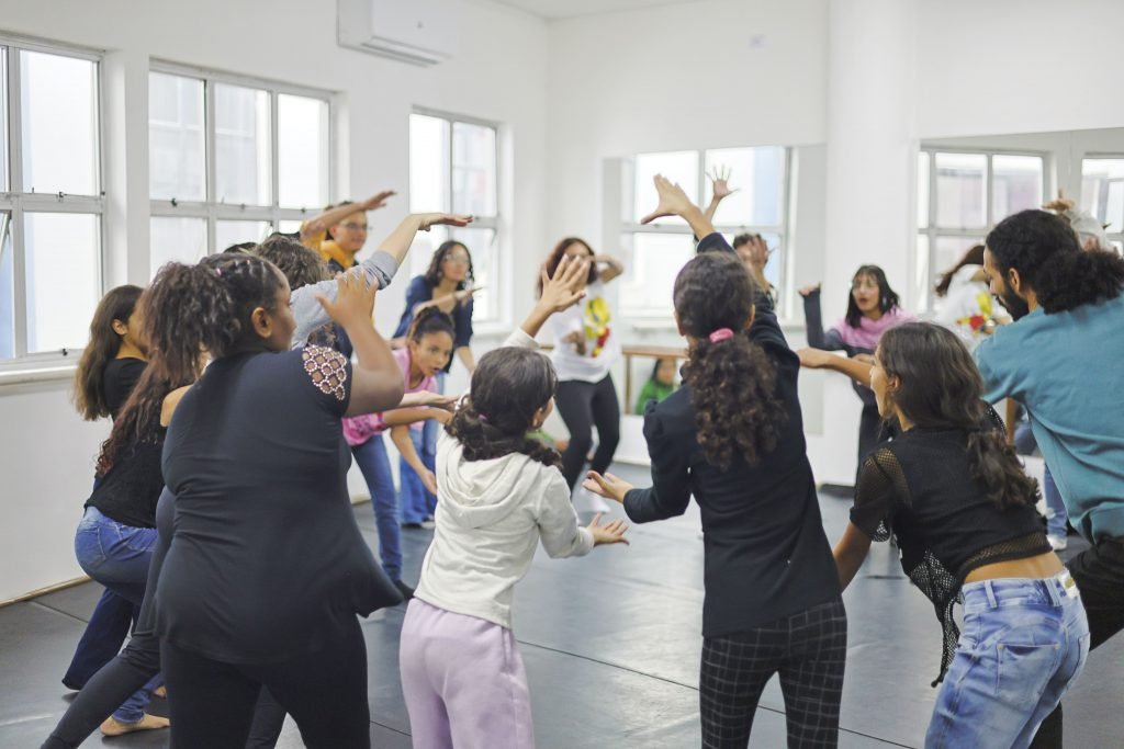 Mostra de Circulação: SP Escola de Teatro em Mongaguá (SP), promovendo uma oficina e apresentações de estudantes. (12/07/2024) | Foto: Clara Silva