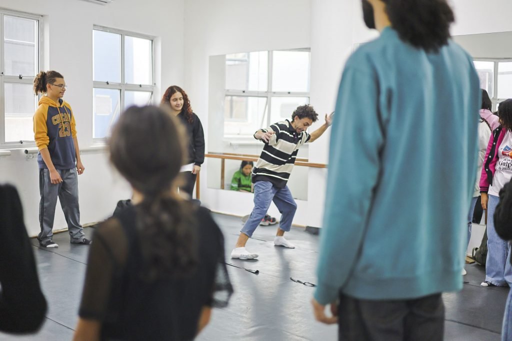 Mostra de Circulação: SP Escola de Teatro em Mongaguá (SP), promovendo uma oficina e apresentações de estudantes. (12/07/2024) | Foto: Clara Silva