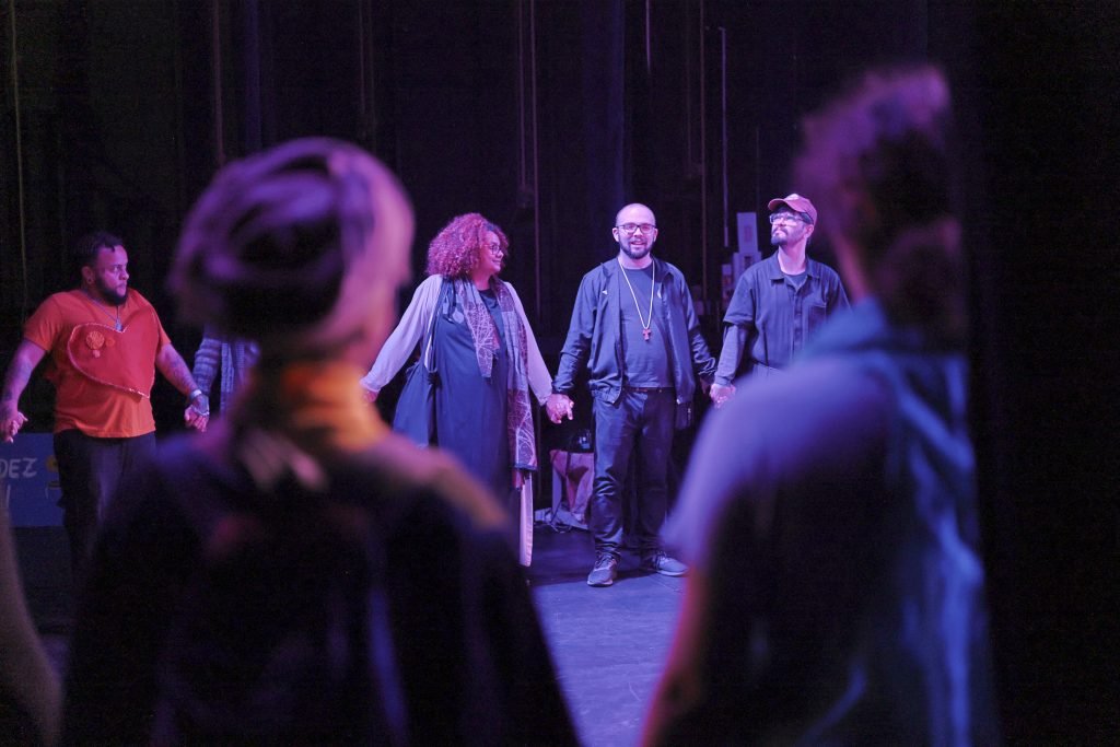 Mostra de Circulação: SP Escola de Teatro em Mongaguá (SP), promovendo uma oficina e apresentações de estudantes. (12/07/2024) | Foto: Clara Silva