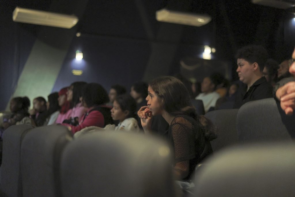 Mostra de Circulação: SP Escola de Teatro em Mongaguá (SP), promovendo uma oficina e apresentações de estudantes. (12/07/2024) | Foto: Clara Silva
