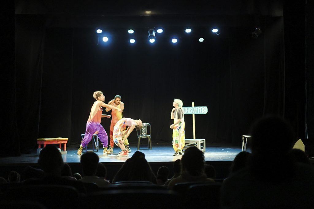 Mostra de Circulação: SP Escola de Teatro em Mongaguá (SP), promovendo uma oficina e apresentações de estudantes. (12/07/2024) | Foto: Clara Silva