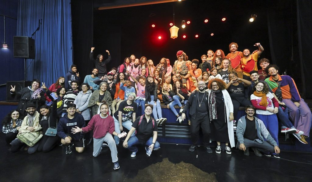 Mostra de Circulação: SP Escola de Teatro em Mongaguá (SP), promovendo uma oficina e apresentações de estudantes. (12/07/2024) | Foto: Clara Silva