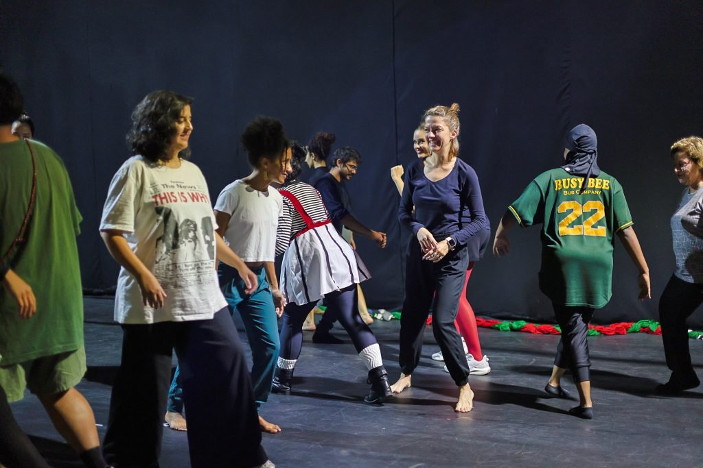 Mostra de Circulação: SP Escola de Teatro em Pindamonhangaba (SP), promovendo uma oficina e apresentações de estudantes. (20/07/2024) | Foto: Clara Silva
