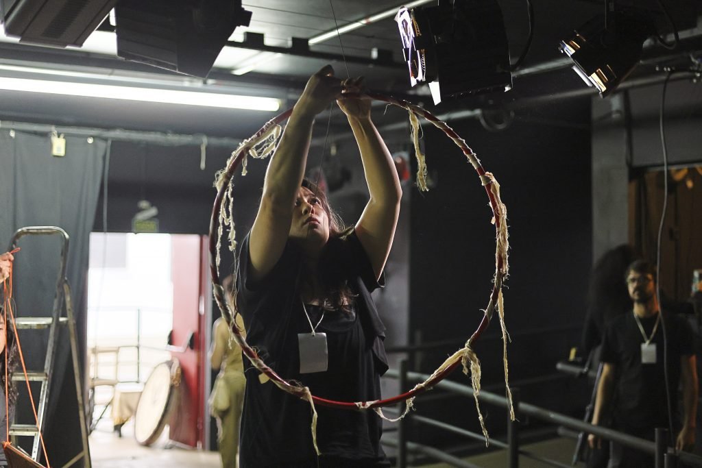 Mostra de Circulação: SP Escola de Teatro em Piracicaba (SP), promovendo uma oficina e apresentações de estudantes. (27/07/2024) | Foto: Clara Silva