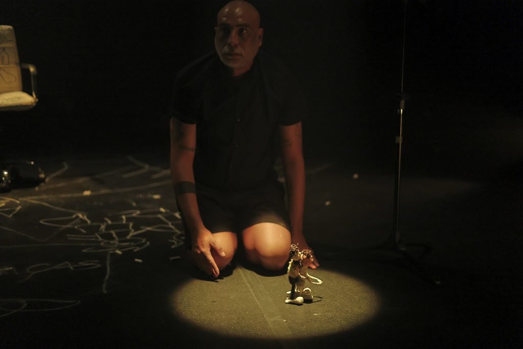 Espetáculo "O Filho da Geni", na SP Escola de Teatro. (2/8/2024) | Foto: Clara Silva