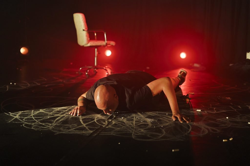 Espetáculo "O Filho da Geni", na SP Escola de Teatro. (2/8/2024) | Foto: Clara Silva