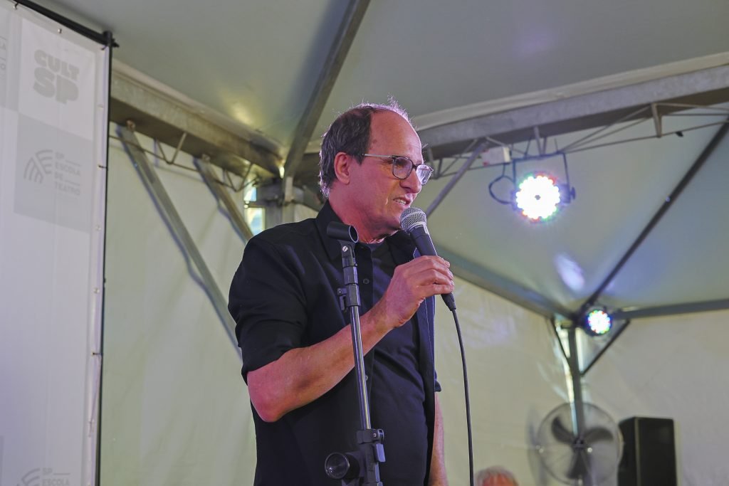 Recepção dos ingressantes do segundo semestre de 2024, na unidade Brás da SP Escola de Teatro. (3/8/2024) | Foto: Clara Silva