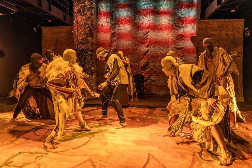 Estreia da peça “Hello, Édipo (Panóptico/Foucault)”, da Cia Veneno do Teatro, na unidade Roosevelt da SP Escola de Teatro. (20/09/2024) | Foto por @AndreStefano