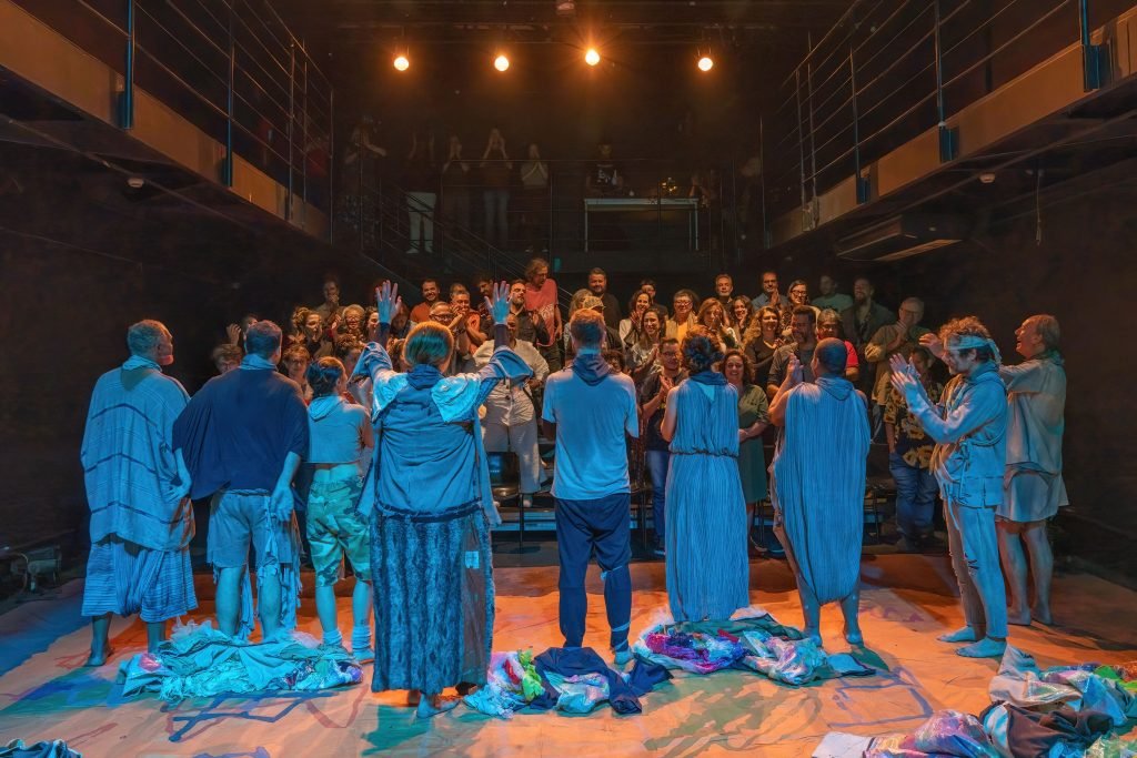 Estreia da peça “Hello, Édipo (Panóptico/Foucault)”, da Cia Veneno do Teatro, na unidade Roosevelt da SP Escola de Teatro. (20/09/2024) | Foto por @AndreStefano