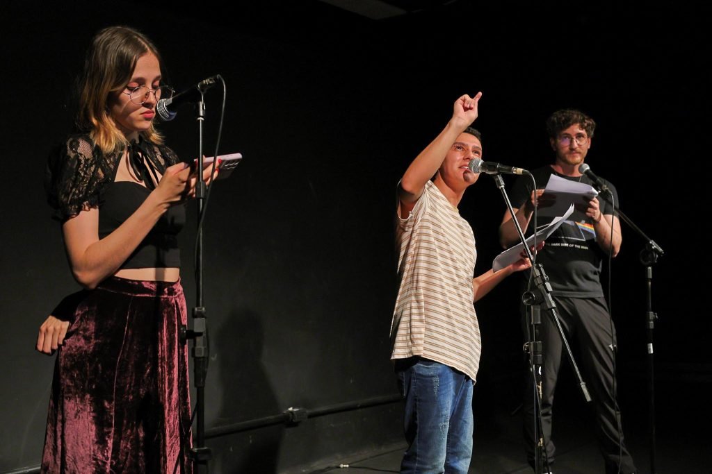 Primeiro dia do Cena Única do segundo semestre de 2024, na SP Escola de Teatro. (7/11/2024). | Foto: Clara Silva