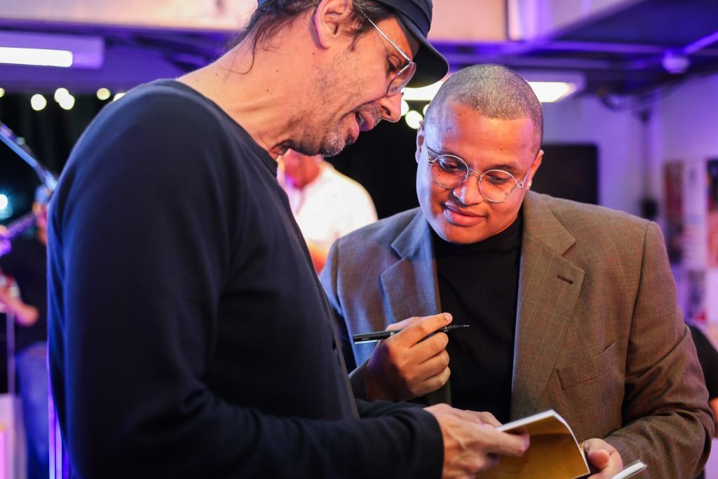 Lançamento do livro Eternizar Em Escrita Preta Volume 5. (21/11/2024). | Foto: Clara Silva