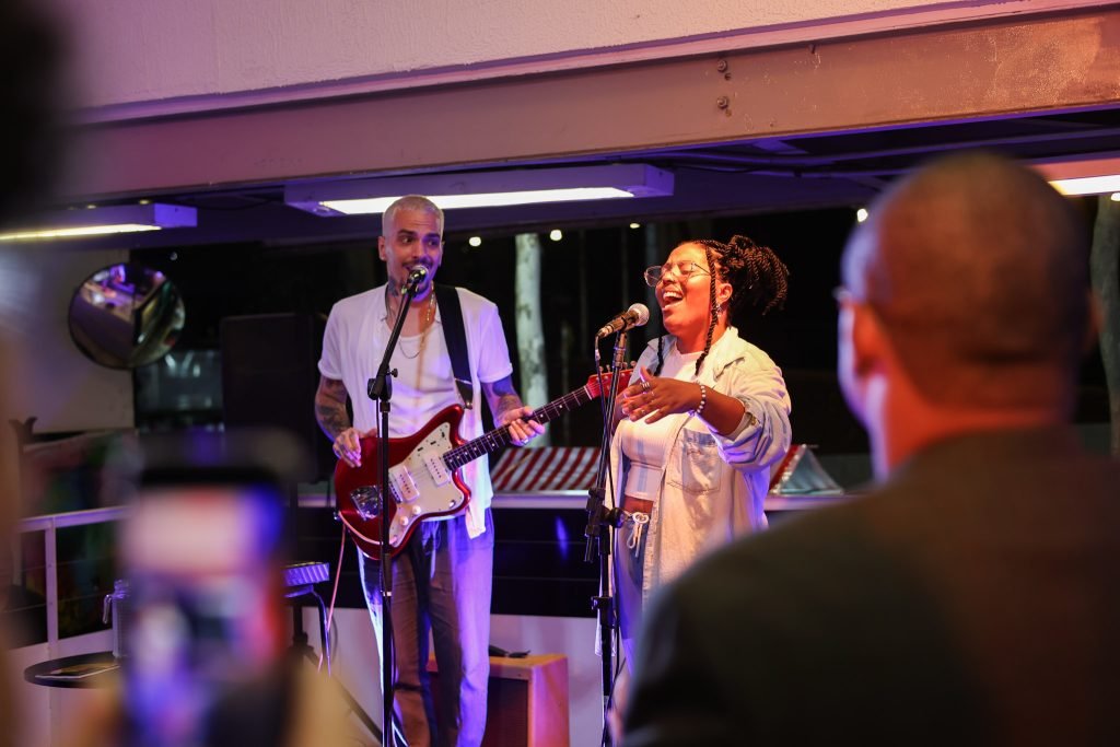 Lançamento do livro Eternizar Em Escrita Preta Volume 5. (21/11/2024). | Foto: Clara Silva