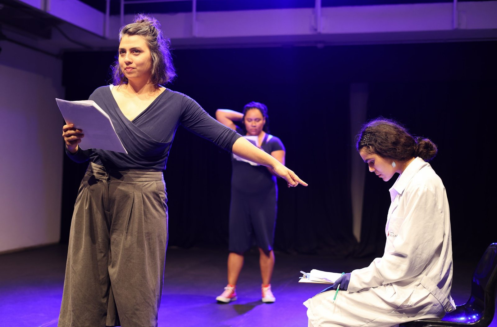 Primeiro dia das Satyrianas - "DIU". 14/11/2024. | Foto: Ana Kei Osera 