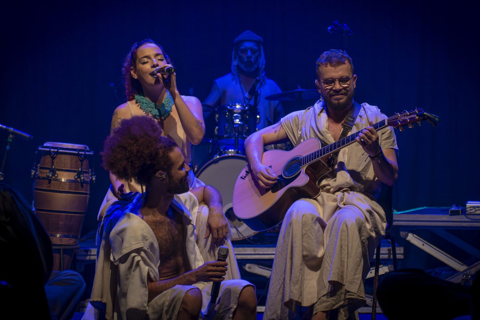 SP Música: show-espetáculo “Estradas Dentro”, na unidade Roosevelt, em 24/11/2024. | Foto: Rodrigo Reis