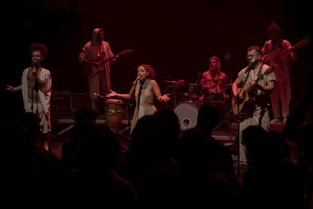 SP Música: show-espetáculo “Estradas Dentro”, na unidade Roosevelt, em 24/11/2024. | Foto: Rodrigo Reis
