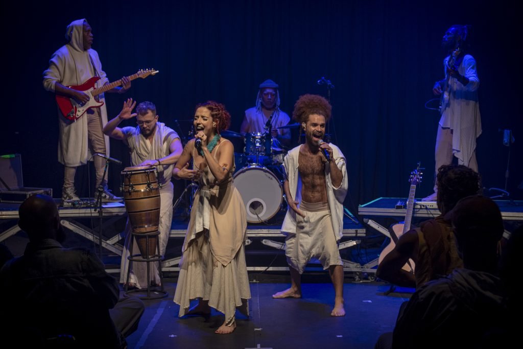 SP Música: show-espetáculo “Estradas Dentro”, na unidade Roosevelt, em 24/11/2024. | Foto: Rodrigo Reis