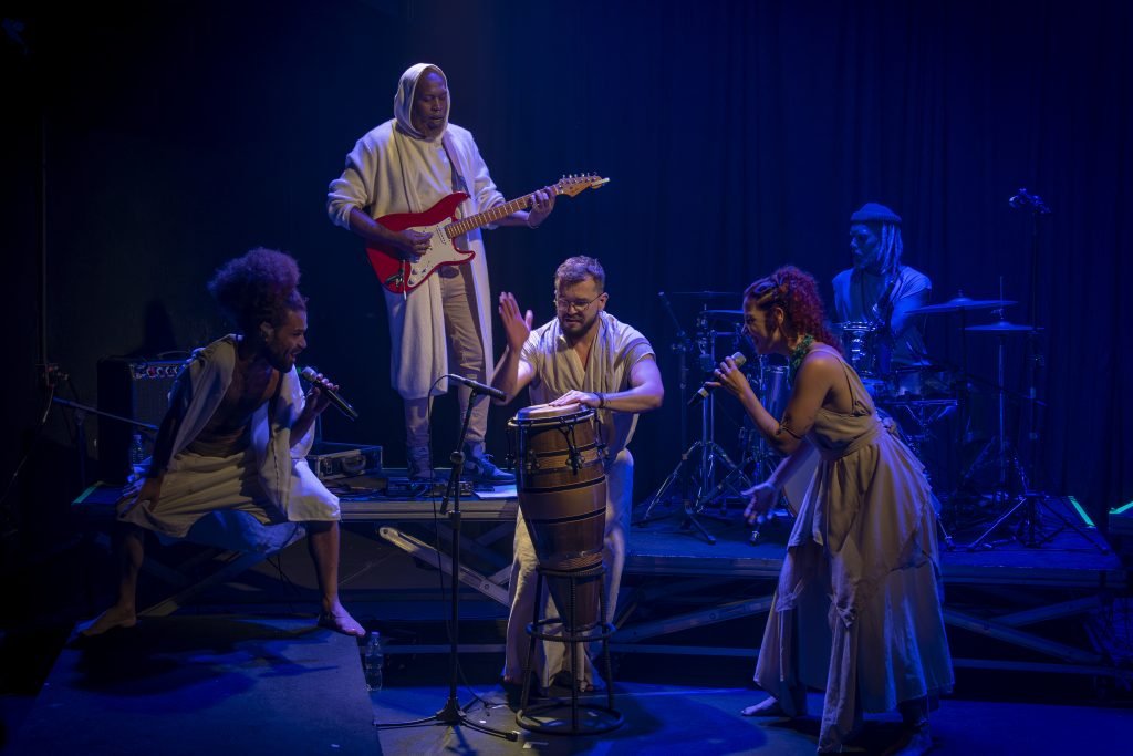 SP Música: show-espetáculo “Estradas Dentro”, na unidade Roosevelt, em 24/11/2024. | Foto: Rodrigo Reis