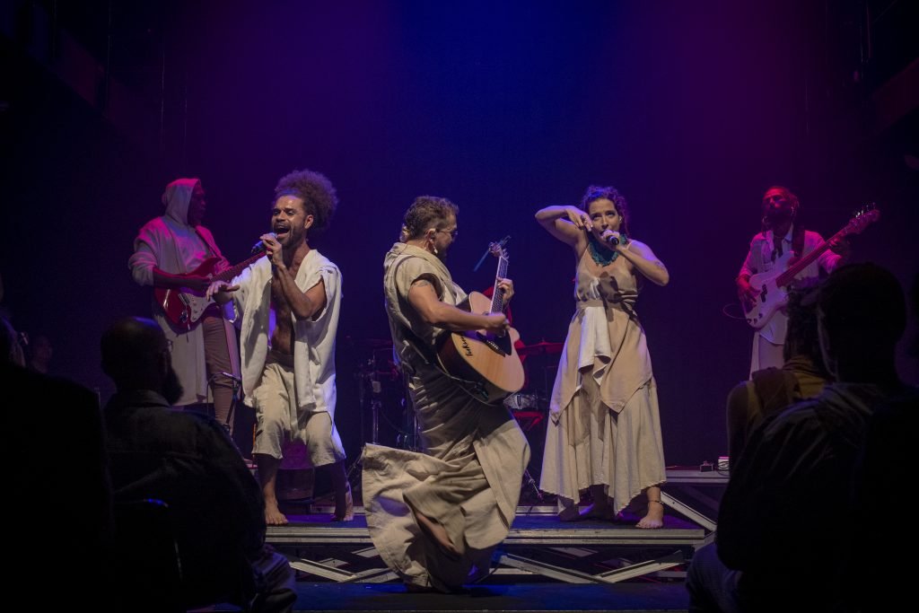 SP Música: show-espetáculo “Estradas Dentro”, na unidade Roosevelt, em 24/11/2024. | Foto: Rodrigo Reis