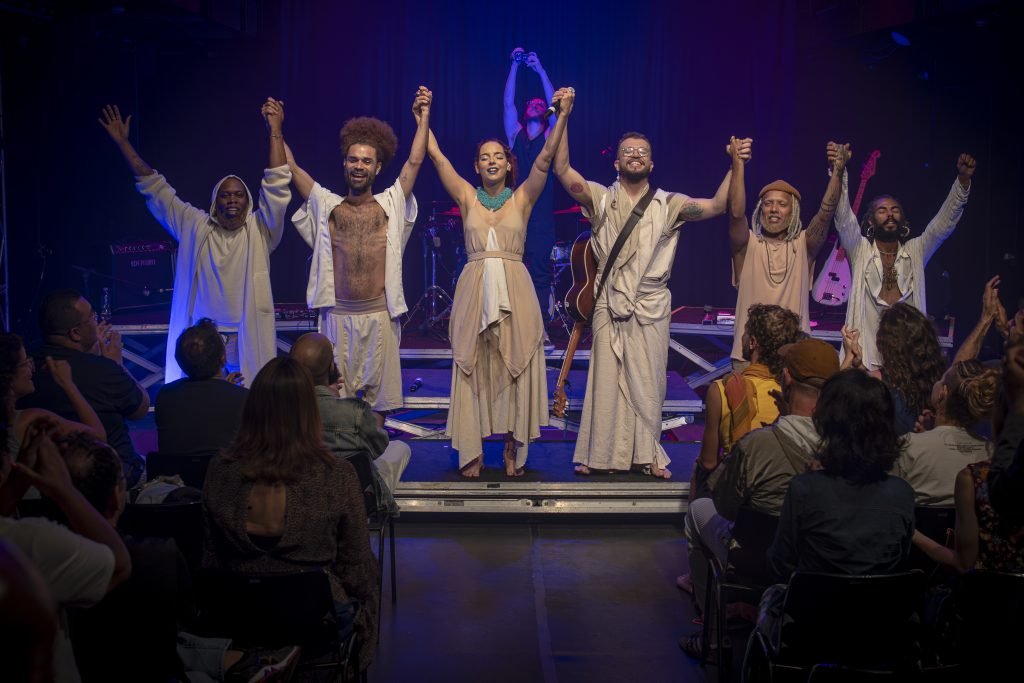 SP Música: show-espetáculo “Estradas Dentro”, na unidade Roosevelt, em 24/11/2024. | Foto: Rodrigo Reis