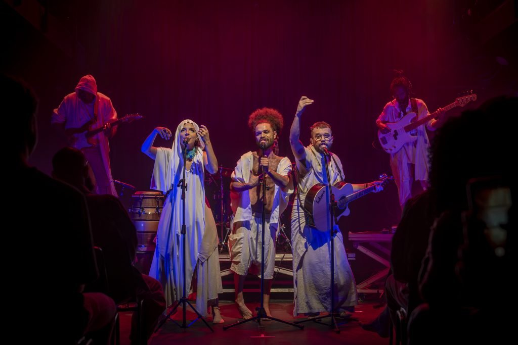 SP Música: show-espetáculo “Estradas Dentro”, na unidade Roosevelt, em 24/11/2024. | Foto: Rodrigo Reis