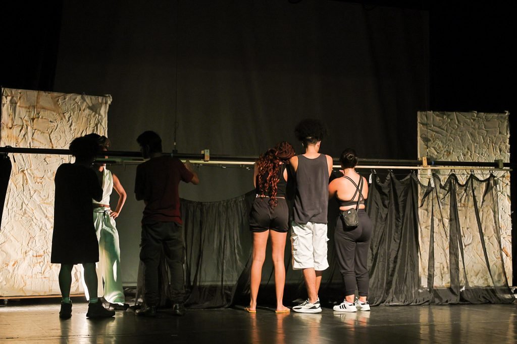 2º Mostra de Circulação: SP Escola de Teatro em Mongaguá (SP), promovendo uma oficina e apresentações de estudantes. (18/01/2025) | Foto: Clara Silva