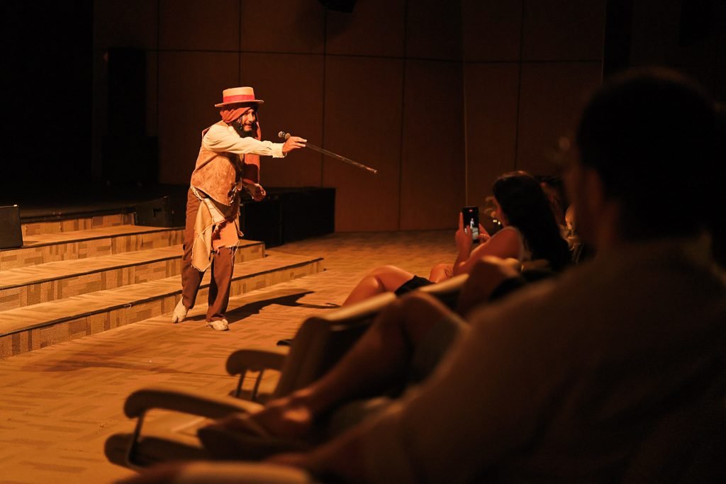2º Mostra de Circulação: SP Escola de Teatro em Tatuí (SP), promovendo uma oficina e apresentações de estudantes. (25/01/2025) | Foto: Clara Silva