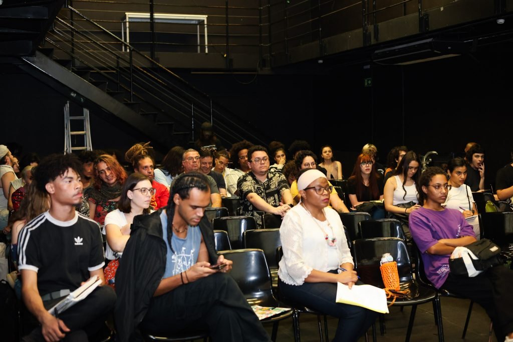 Apresentação dos colaboradores para os ingressantes do 1° semestre de 2025. (05/02/2025) | Foto: Clara Silva
