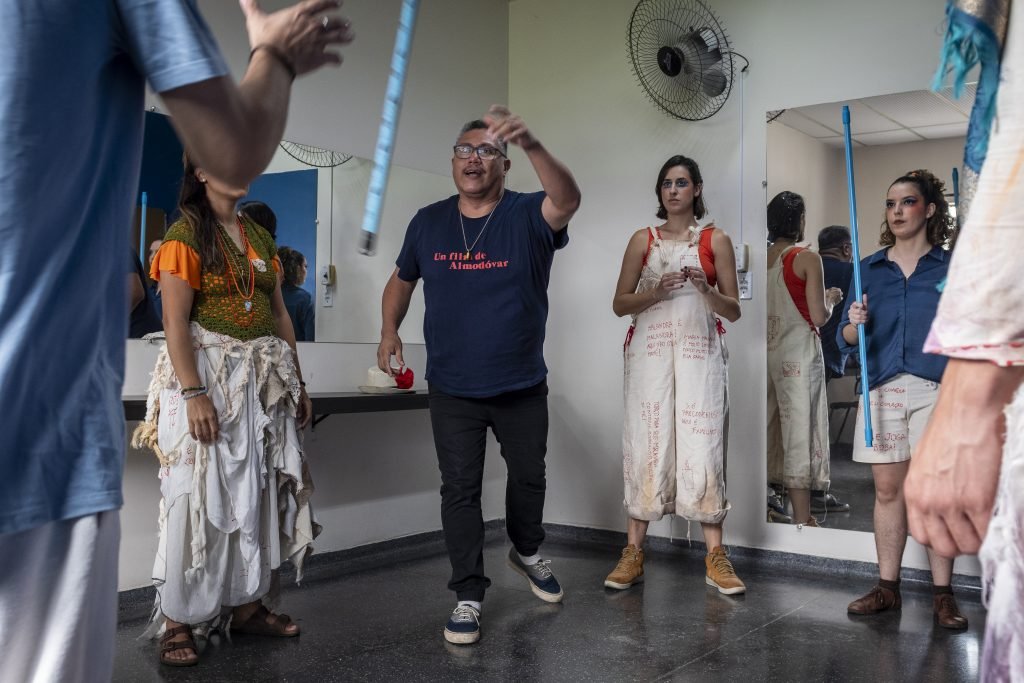 2º Mostra de Circulação: SP Escola de Teatro em Votorantim (SP), promovendo uma oficina e apresentações de estudantes. (01/02/2025) | Foto: Rodrigo Reis