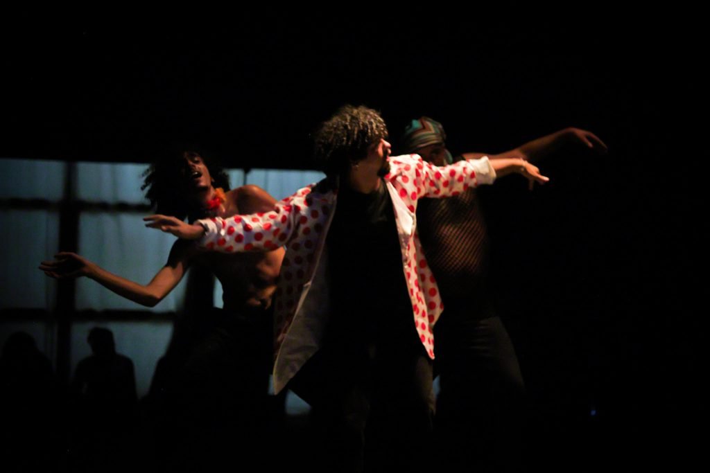 Mostra de Microcenas dos estudantes do módulo azul do curso regular de Direção da SP Escola de Teatro. (29/03/2025). | Foto: Clara Silva